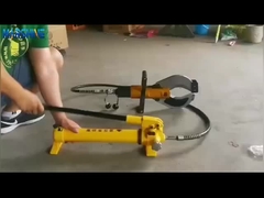 Tela de corte de alambre de tuerca hidráulica para aplicaciones industriales