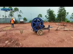 Equipo de tensión de cuerda de la línea de transmisión