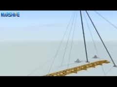 Pollo de ginebra de acero con suspensión interna para construcción y diseño de torres