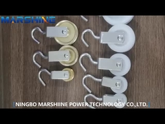 Cables de cable eléctrico guía exterior con gancho colgante, rodillo de cable de línea recta de 2,5