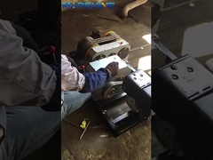 Tela de cable hidráulico de diésel nivelado que tira del cabrestante del remolque